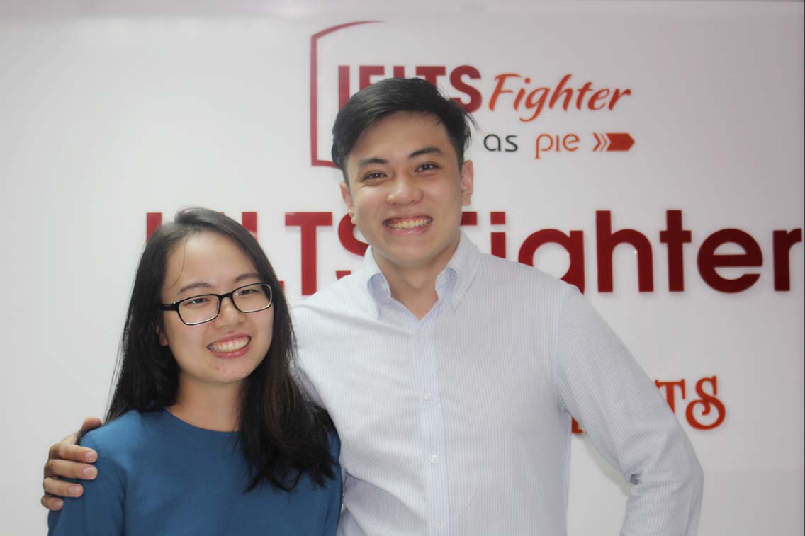 Vinh danh học viên Nguyễn Hà Phương đạt 8.0 ielts