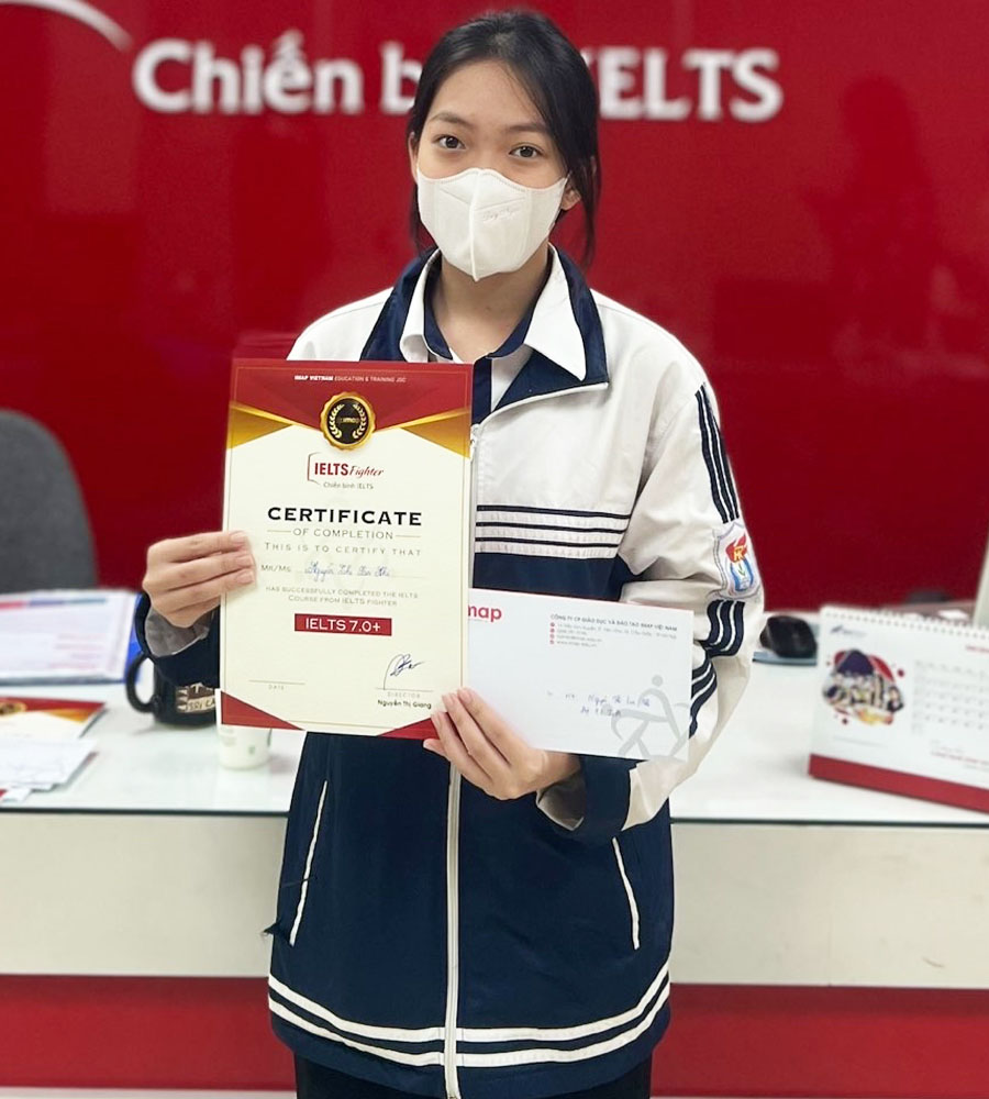 Lan Nhi 7.0 IELTS