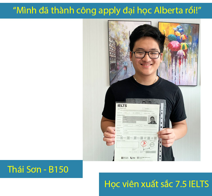 Nghiêm thái sơn học viên IELTS Fighter 2