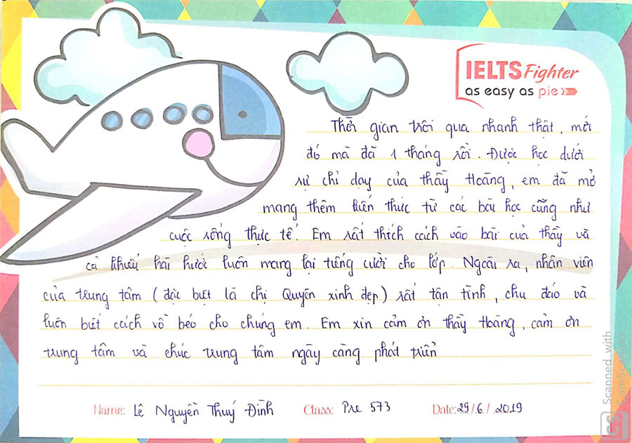 cảm nhận học viên Pre573 - ielts fighter ảnh 5