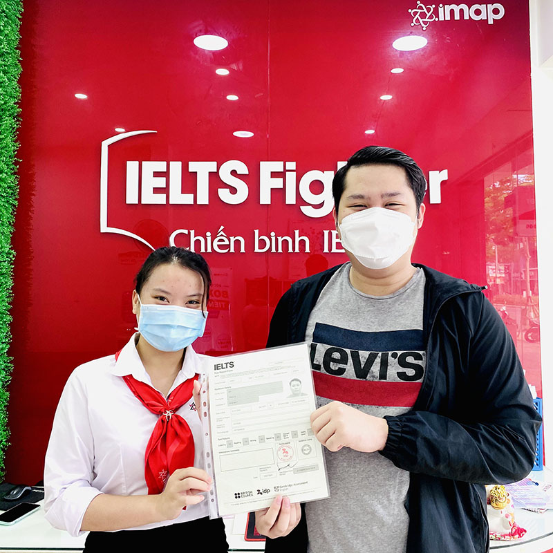 Học IELTS 1 kèm 1 tại Đà Nẵng Vĩ đạt 7.0 IELTS 2