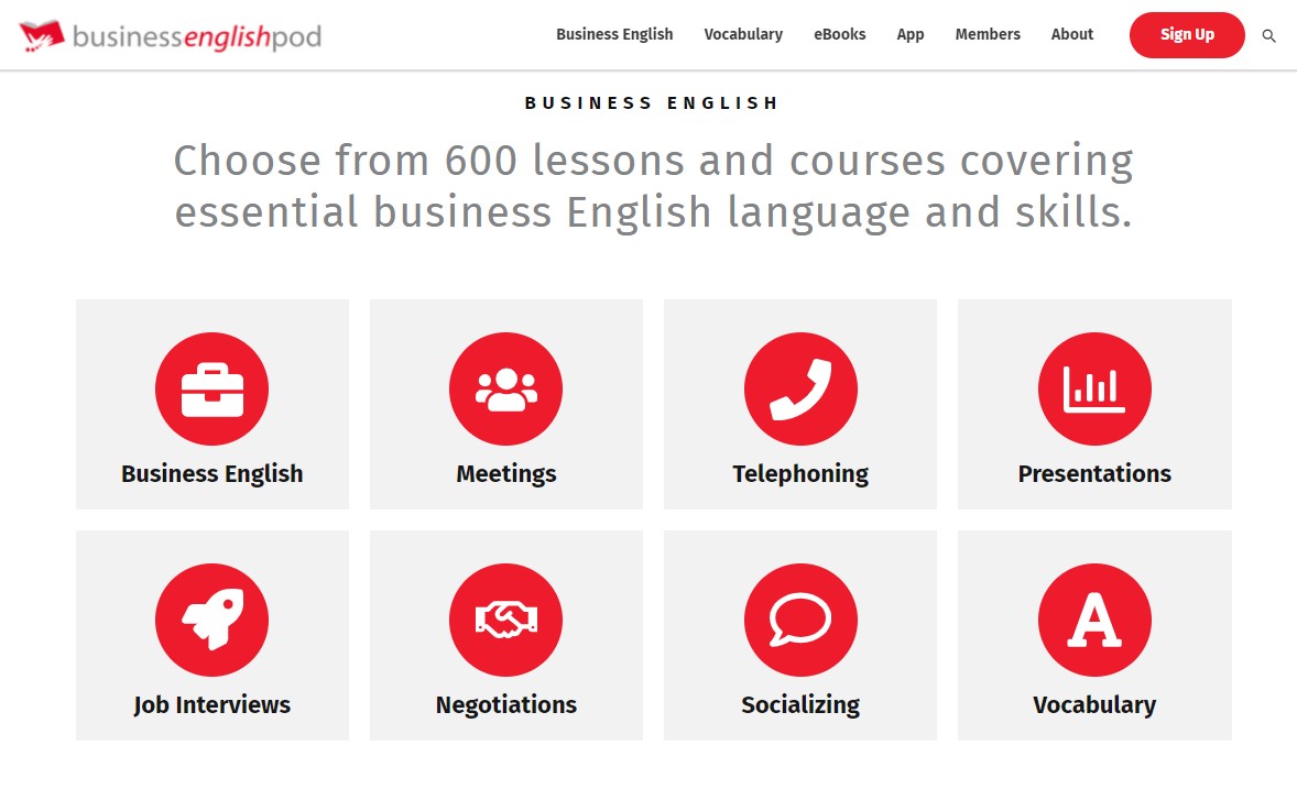 K&ecirc;nh podcast Business English Pod