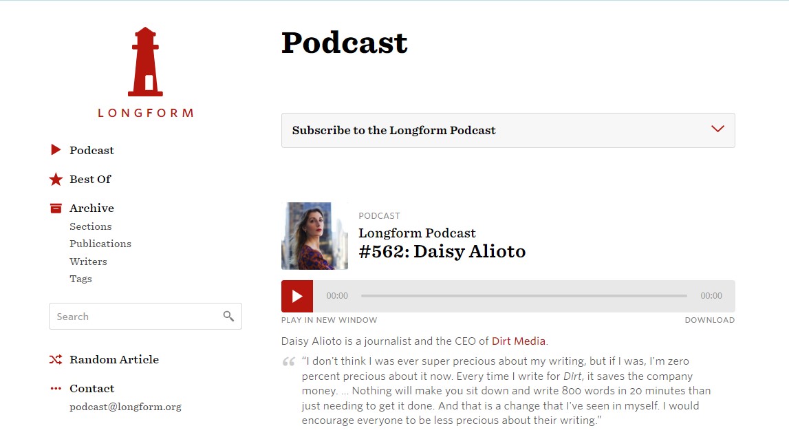 K&ecirc;nh podcast Longform