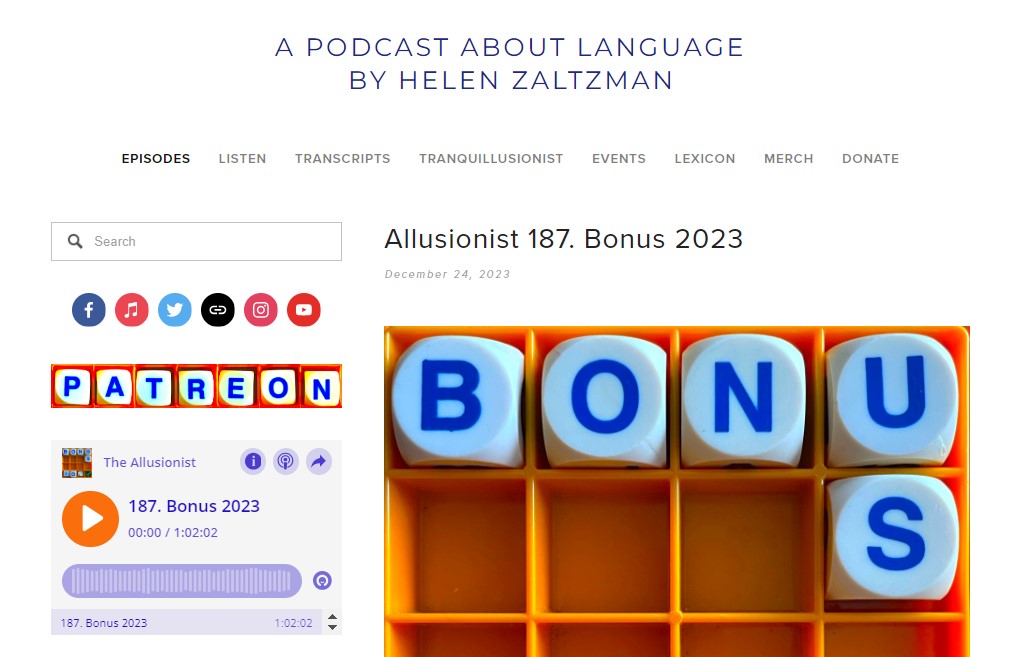 K&ecirc;nh podcast The Allusionist