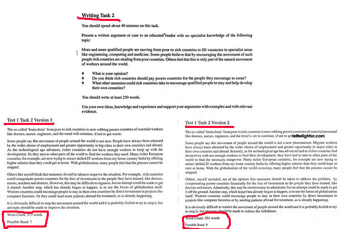 academic writing practice for IELTS 5
