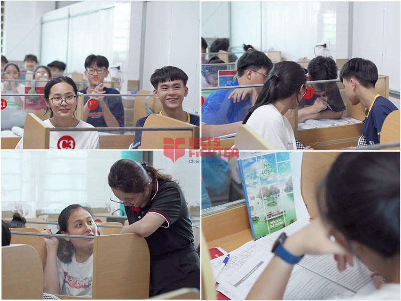 ielts fighter hợp t&aacute;c trường thpt dtnt nghệ an 2