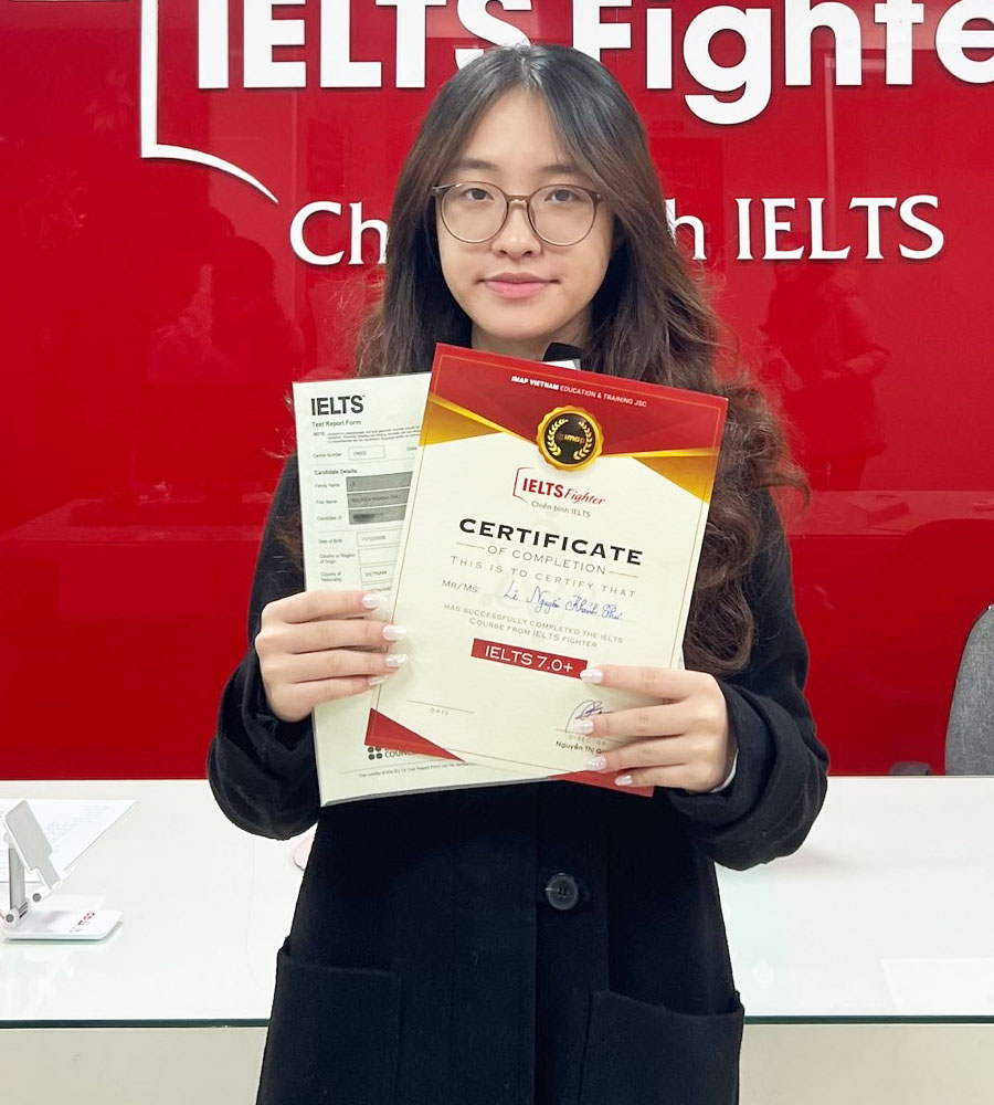 học vi&ecirc;n IELTS Fighter điểm cao 6