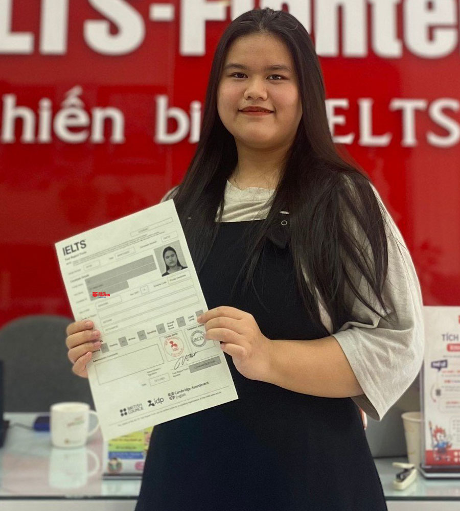 Minh Anh - học viên Hà Tĩnh 7.5 IELTS