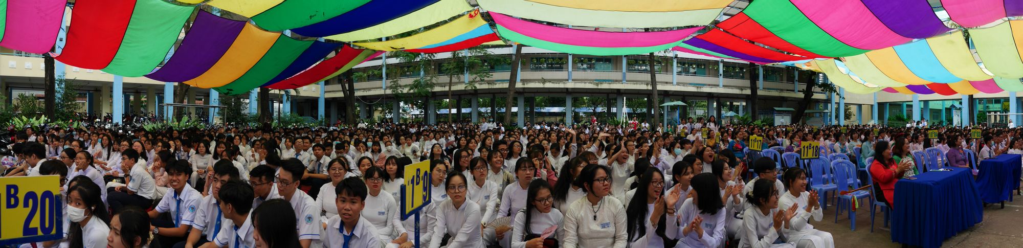 lễ khai giảng của trường