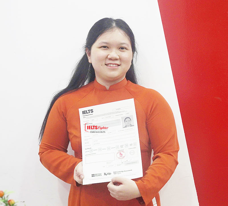 người đi làm học 7.0 ielts 3