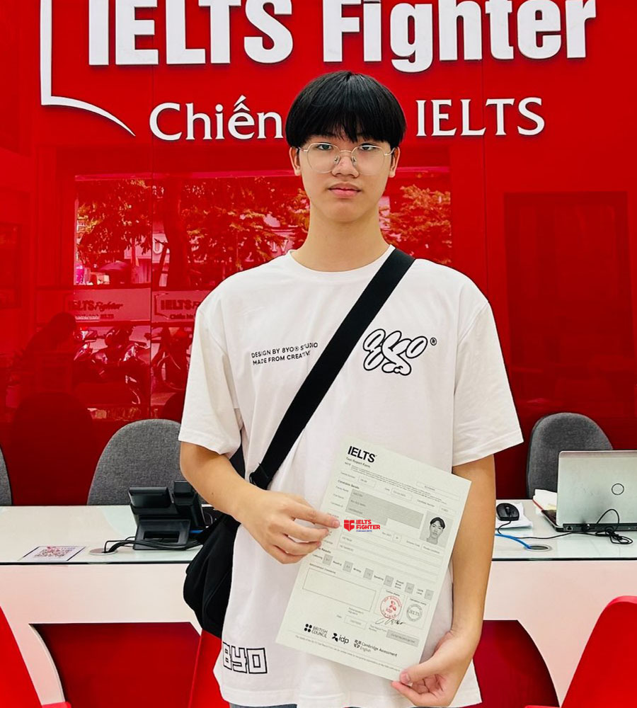 đức minh 8.0 IELTS