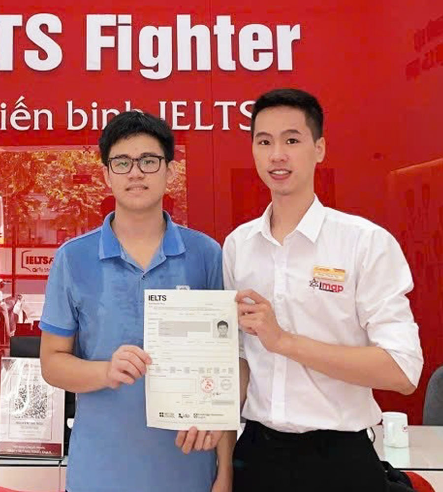 Ph&uacute;c khang 7.5 IELTS