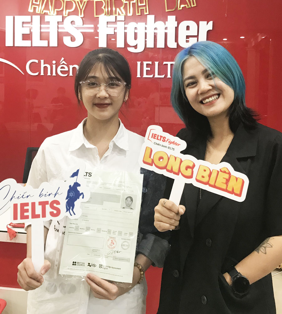 Kh&aacute;nh Huyền 7.0 IELTS