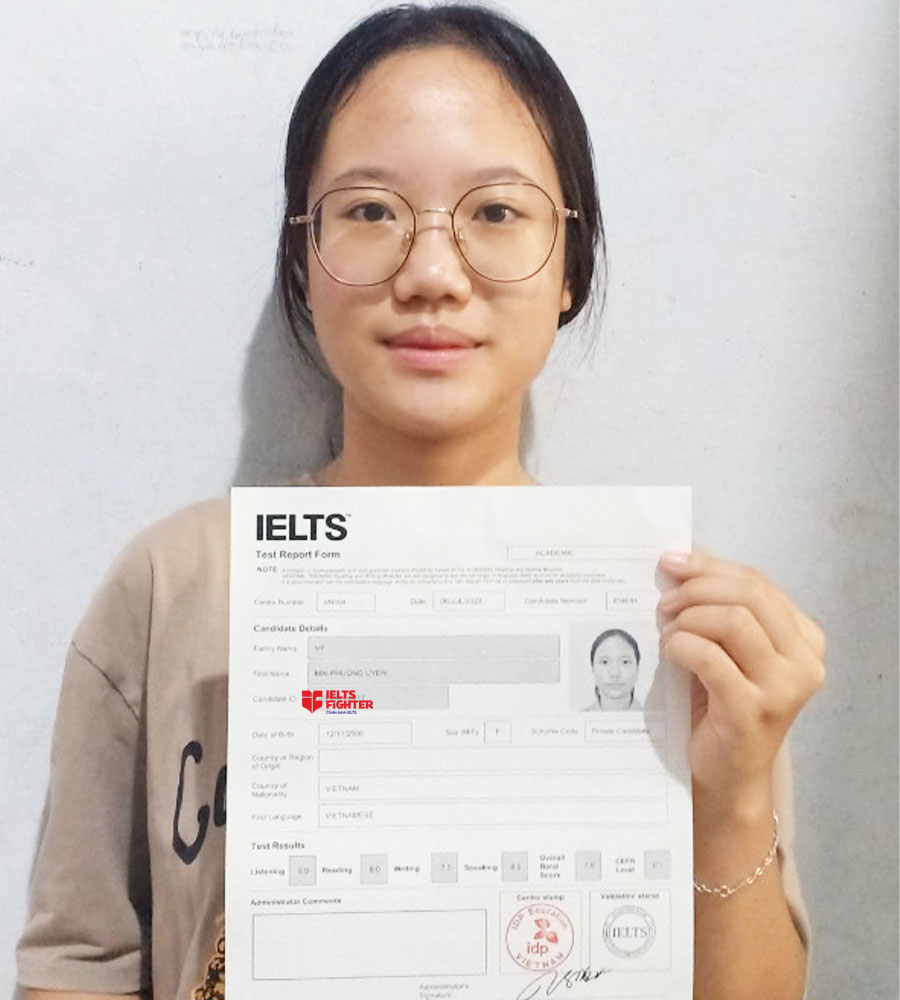 Phương uyên 7.5 IELTS