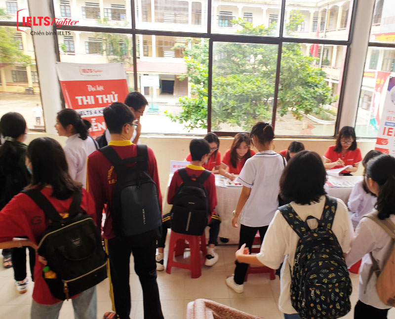 Thi thử IELTS tại thpt lê hồng phong hải phòng 2