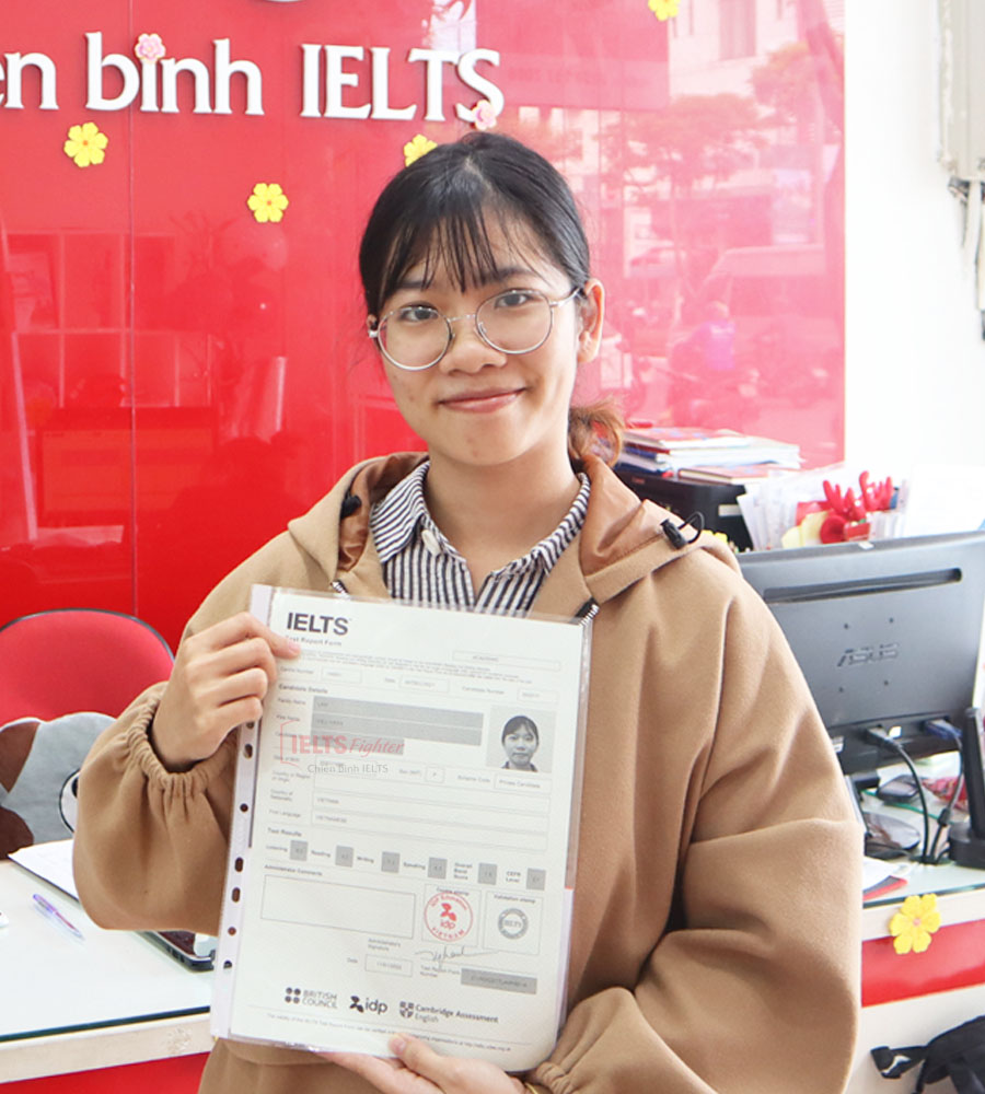 Hiếu Hạnh 7.5 IELTS