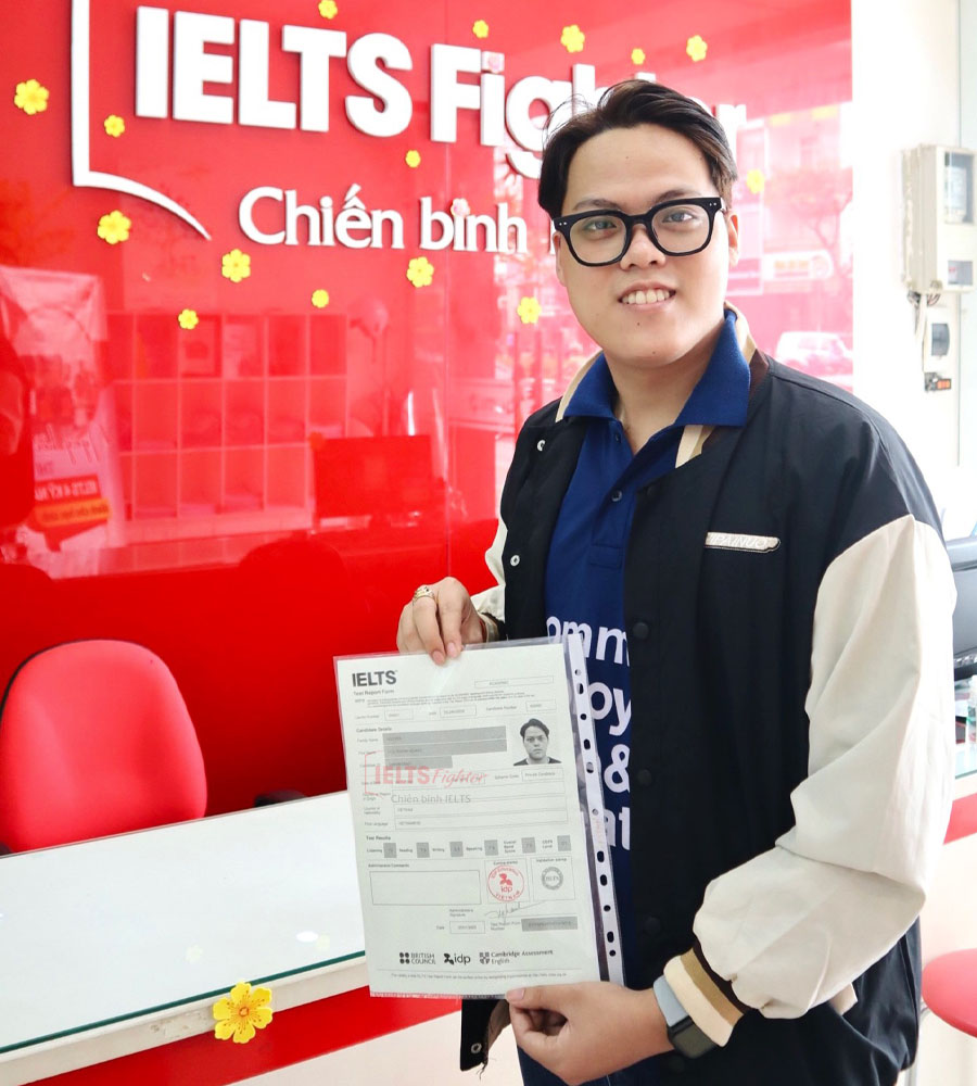 Kh&aacute;nh Ho&agrave;ng 7.0 IELTS