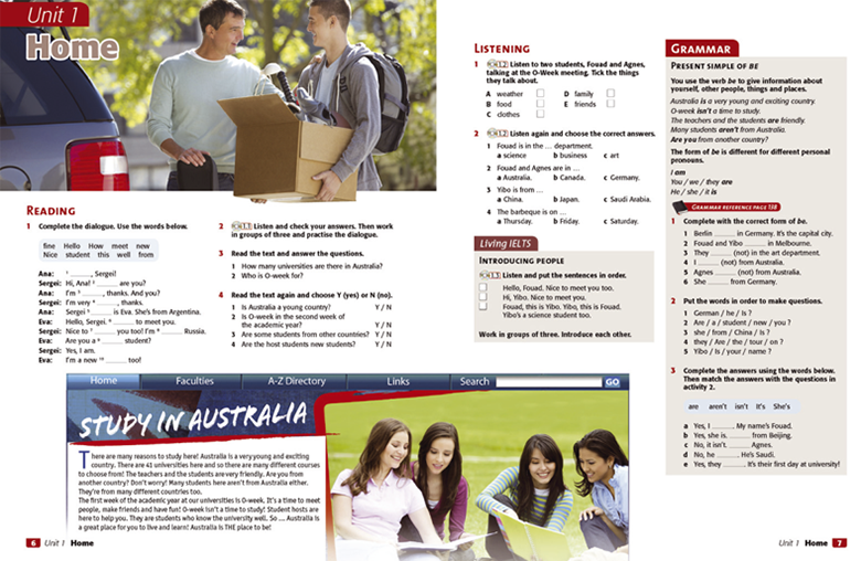 Bridge to IELTS Student Book - trang s&aacute;ch minh họa 2