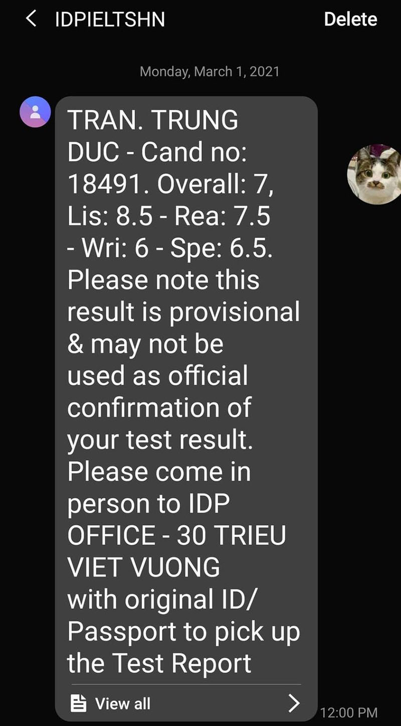 Học IELTS hiệu quả đạt 7.0 IELTS từ học viên IELTS Fighter Nguyễn Hoàng 3