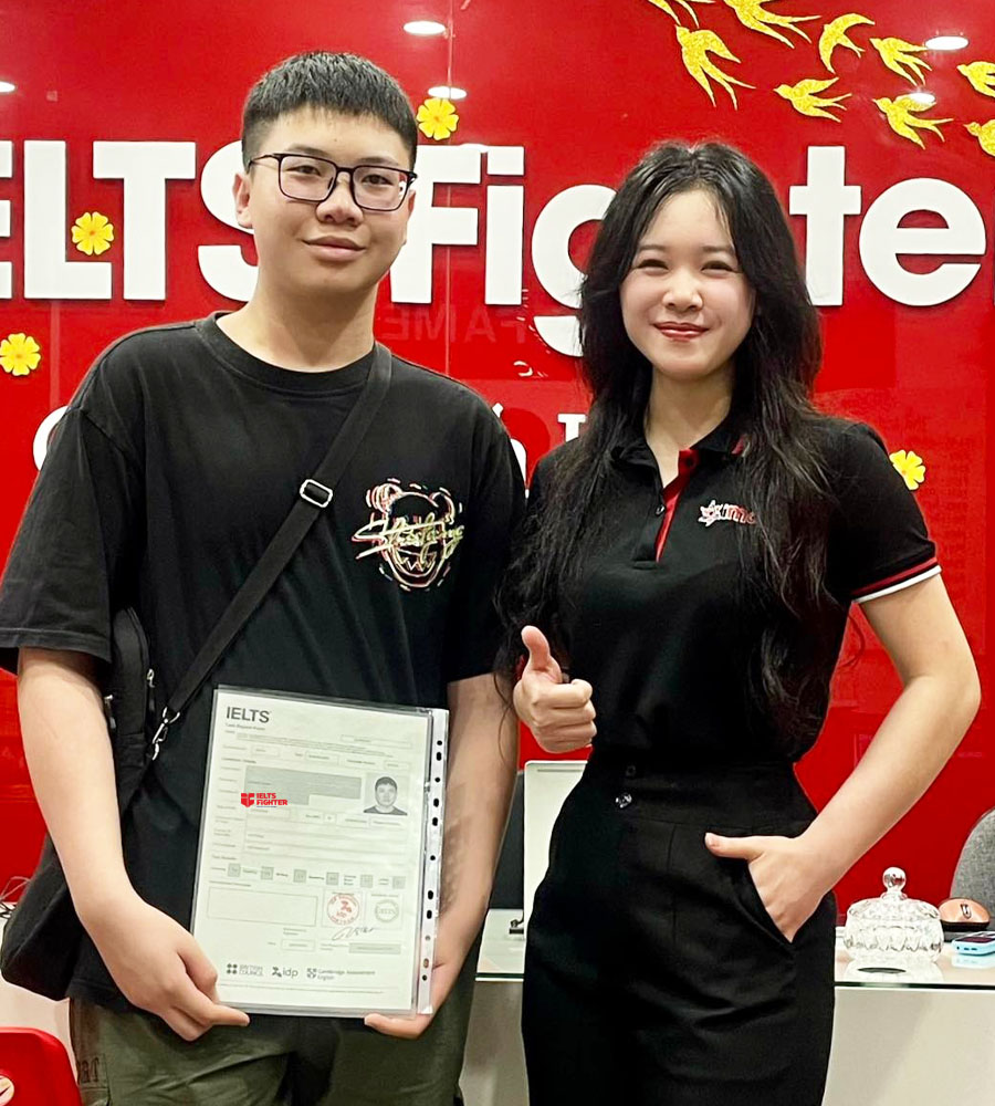 Minh Hoàng 8.0 IELTS