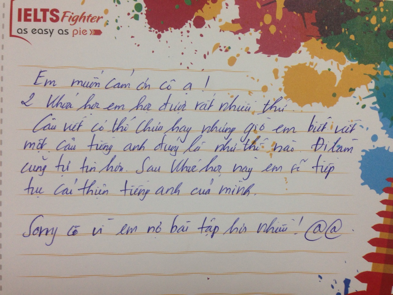 Cảm nhận học viên lớp F199 - IELTS Fighter