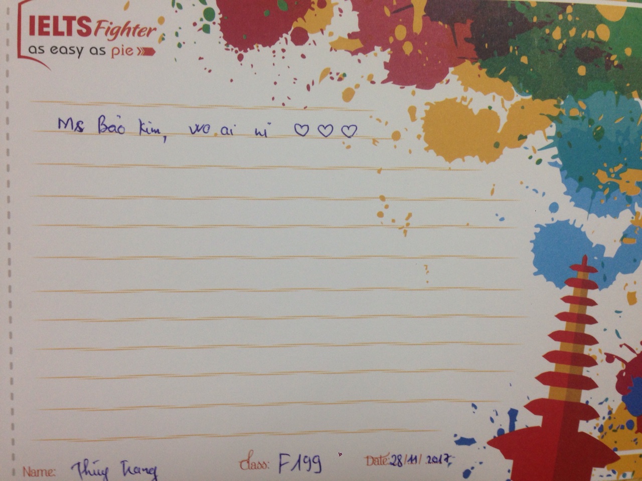 Cảm nhận học viên lớp F199 - IELTS Fighter