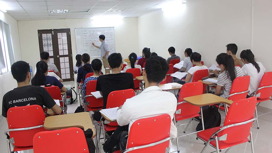 Lớp học F70 chỉ khoảng 20 học viên