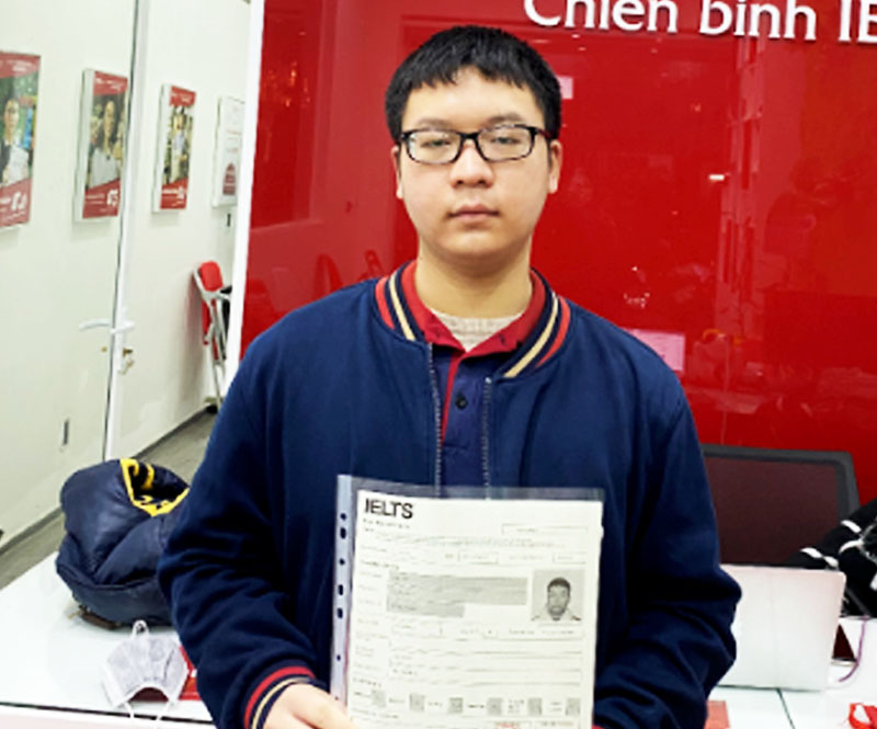 Nguyễn Quốc Anh - 7.0 IELTS - ảnh