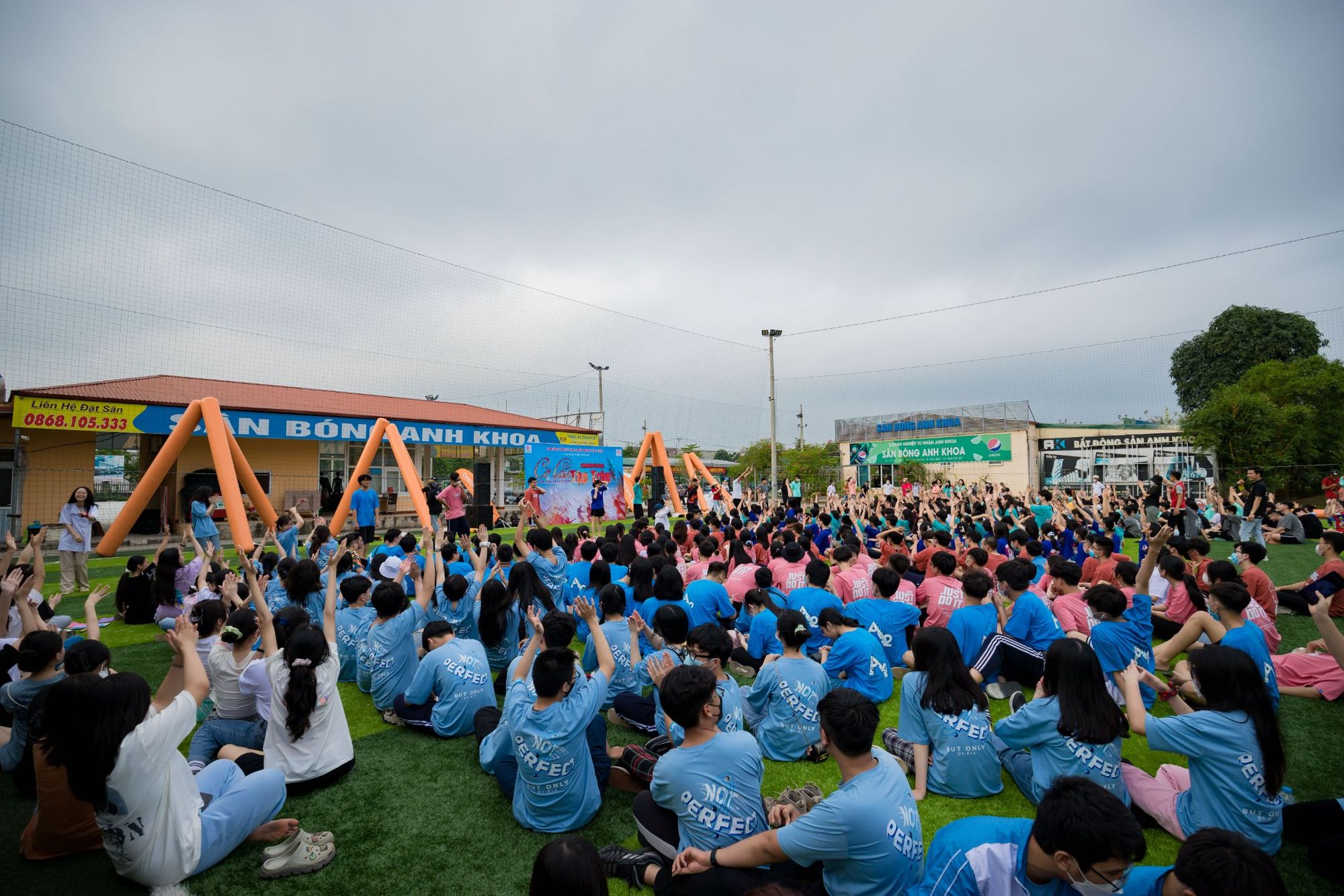 Hoạt động ngoại kho&aacute; của trường