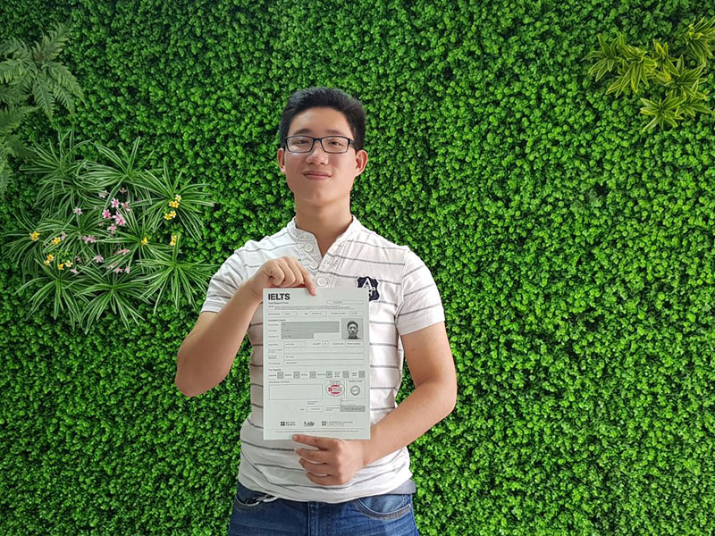 Học viên điểm cao Hồ Anh Tú