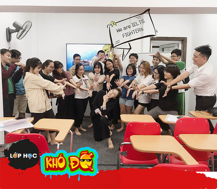 ảnh cuộc thi lớp học bá đạo IELTS Fighter