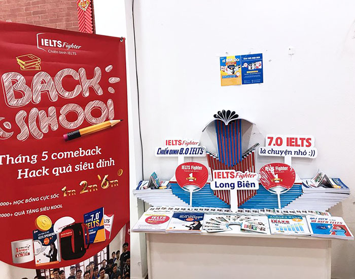 Ngày hội đổi sách tháng 5 IELTS Fighter 5