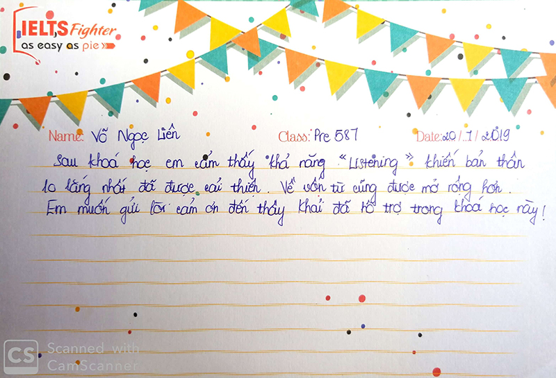 cảm nhận học viên Pre587 - ảnh 5