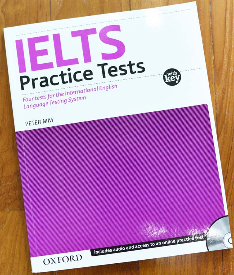 Bìa sách Oxford IELTS Practice Tests