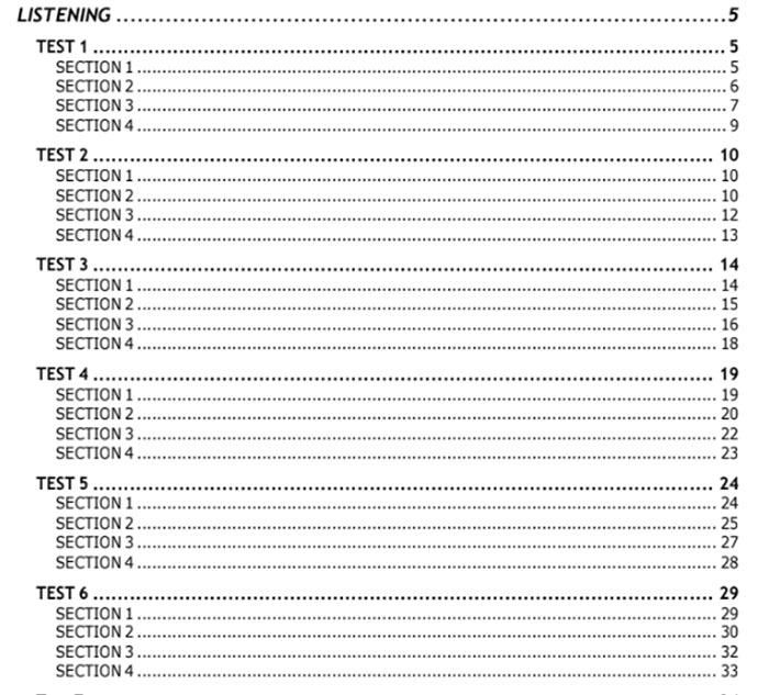 Đề thi IELTS Listening Test c&oacute; đ&aacute;p &aacute;n