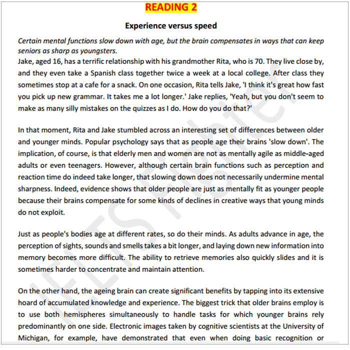 Tổng hợp đề thi IELTS Reading Test c&oacute; đ&aacute;p &aacute;n hay 1