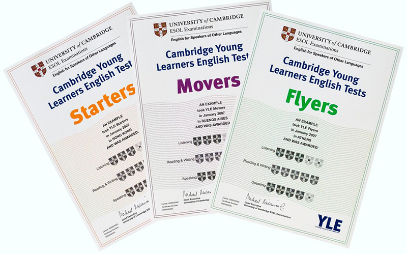 t&agrave;i liệu luyện thi chứng chỉ Cambridge - Cambridge Starters-Movers-Flyers