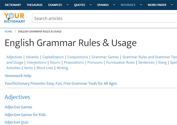 10 website học Ngữ Ph&aacute;p hay nhất cho mọi người - 10