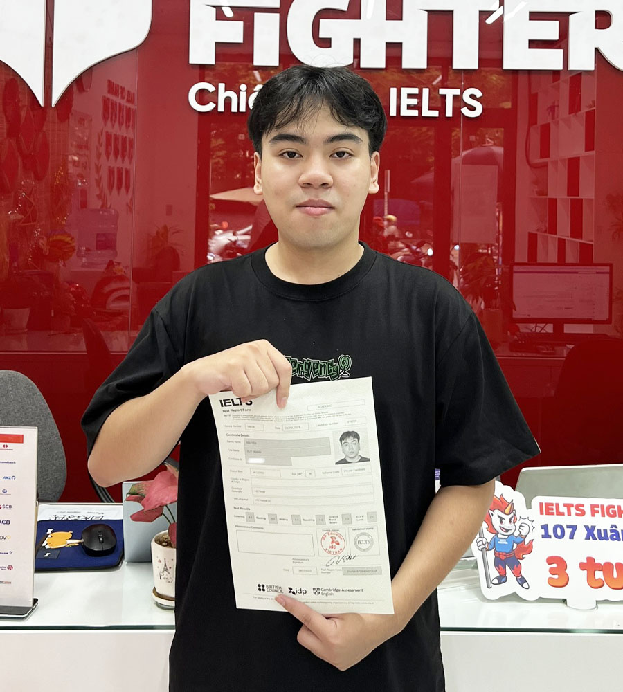 Duy Ho&agrave;ng 7.0 IELTS