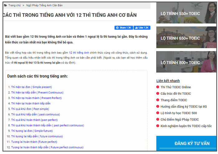 12 website tự học tiếng Anh online miễn ph&iacute; 5
