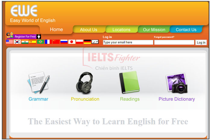 12 website tự học tiếng Anh online miễn ph&iacute; 9