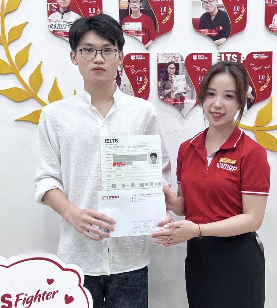 Đức C&ocirc;ng 7.5 IELTS