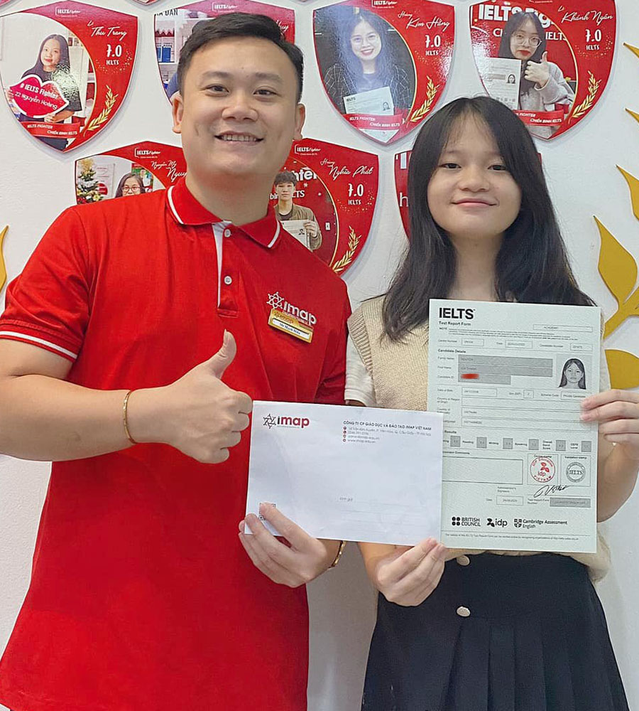 Kim thanh 8.0 IELTS