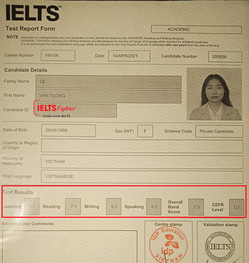học ielts  trực tuyến tường đạt 7.0 ielts 2