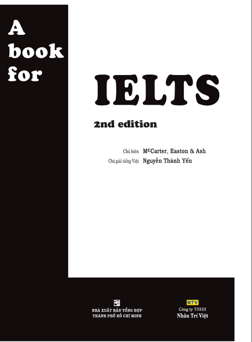 B&igrave;a s&aacute;ch A book for ielts