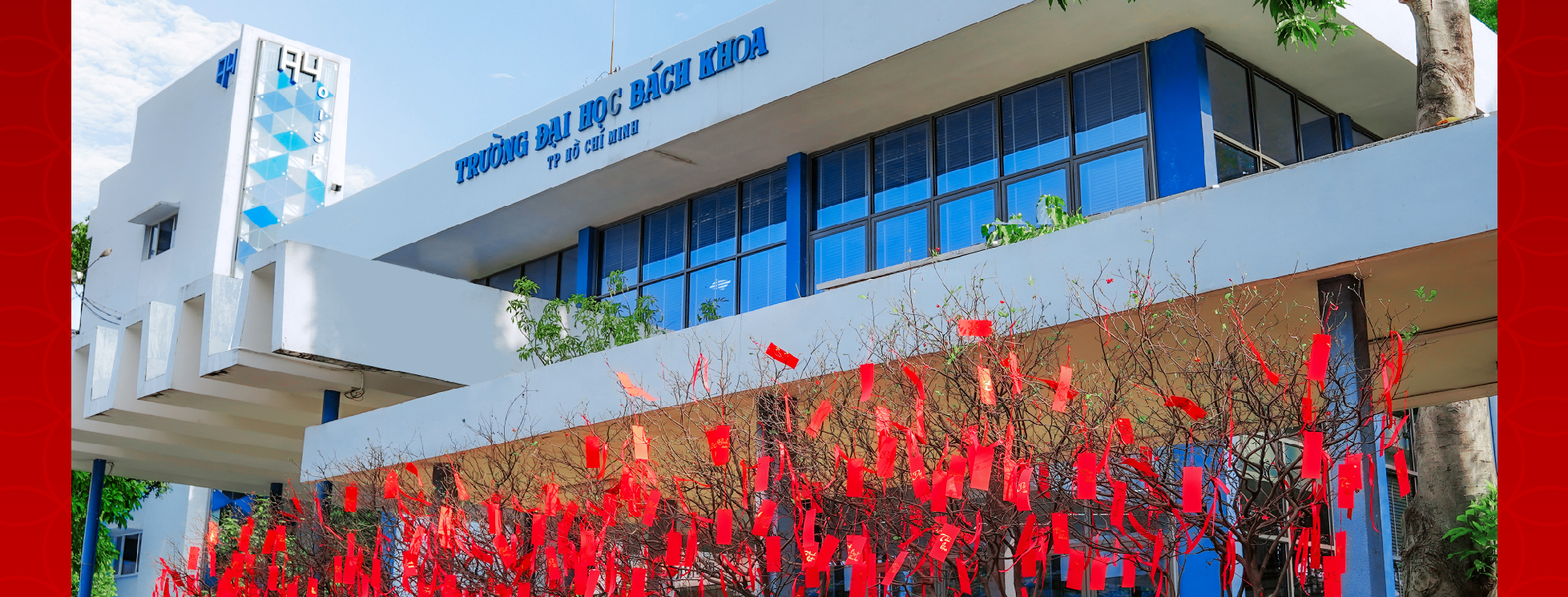 cổng trường đại học b&aacute;ch khoa HCM