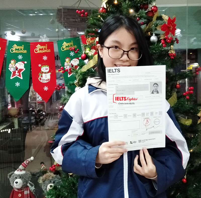 Linh chi 7.5 IELTS