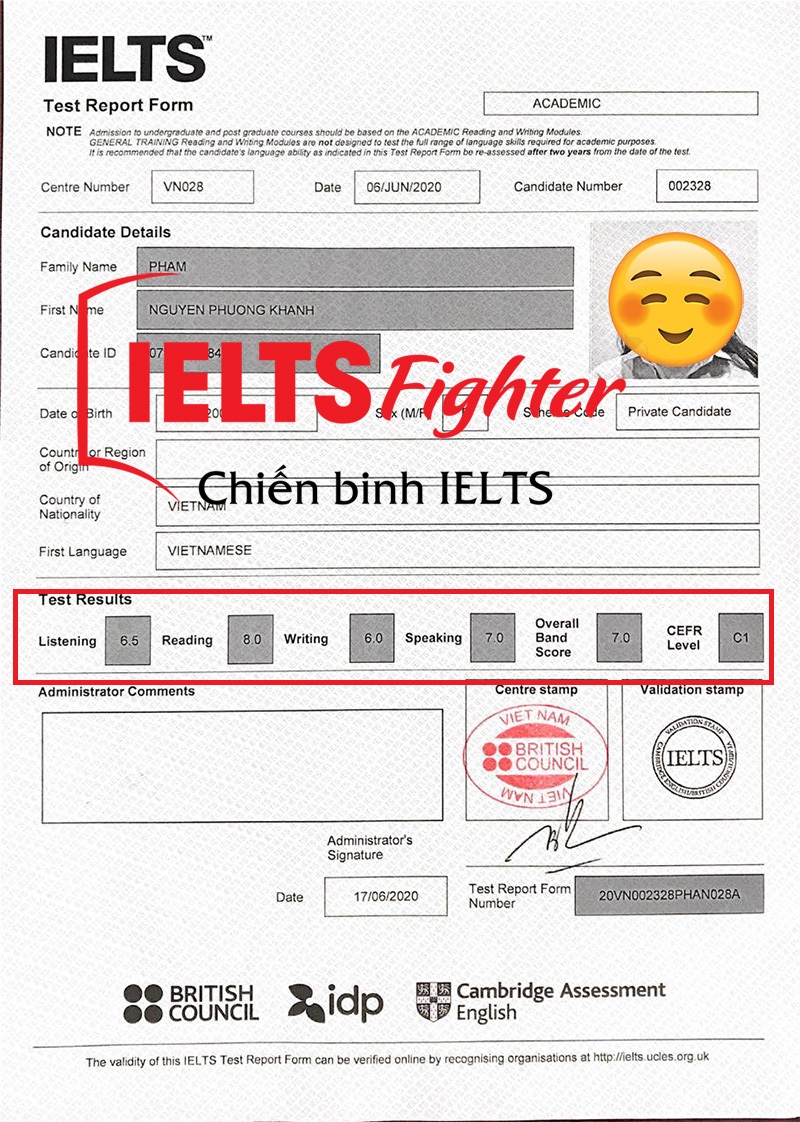 Tự tin bứt ph&aacute; 7.0 IELTS, Phương Khanh thẳng tiến du học Canada