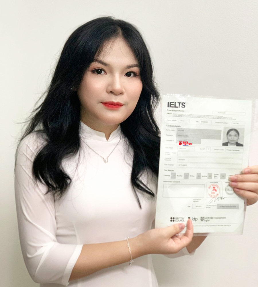 thanh huyền 7.0 ielts