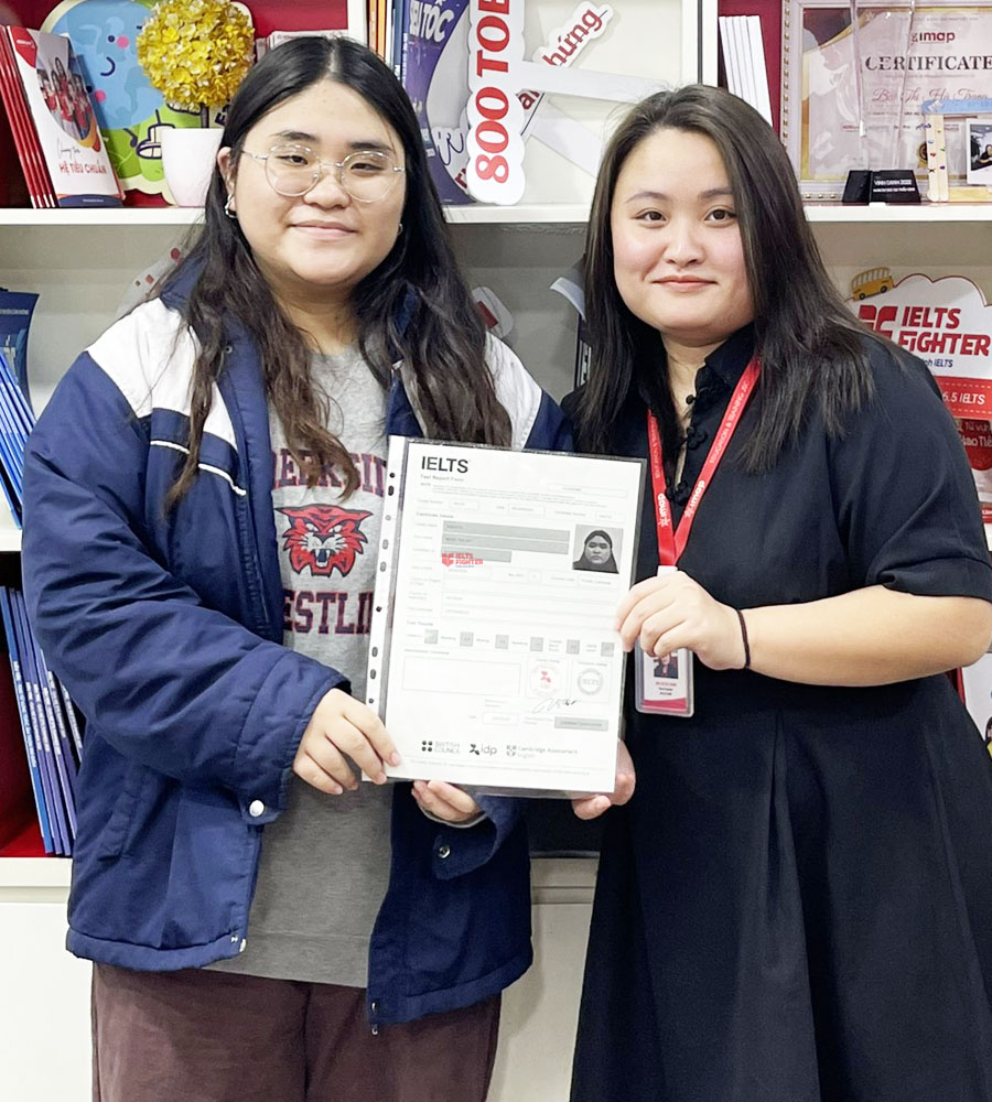 Tr&agrave; My 8.0 IELTS 